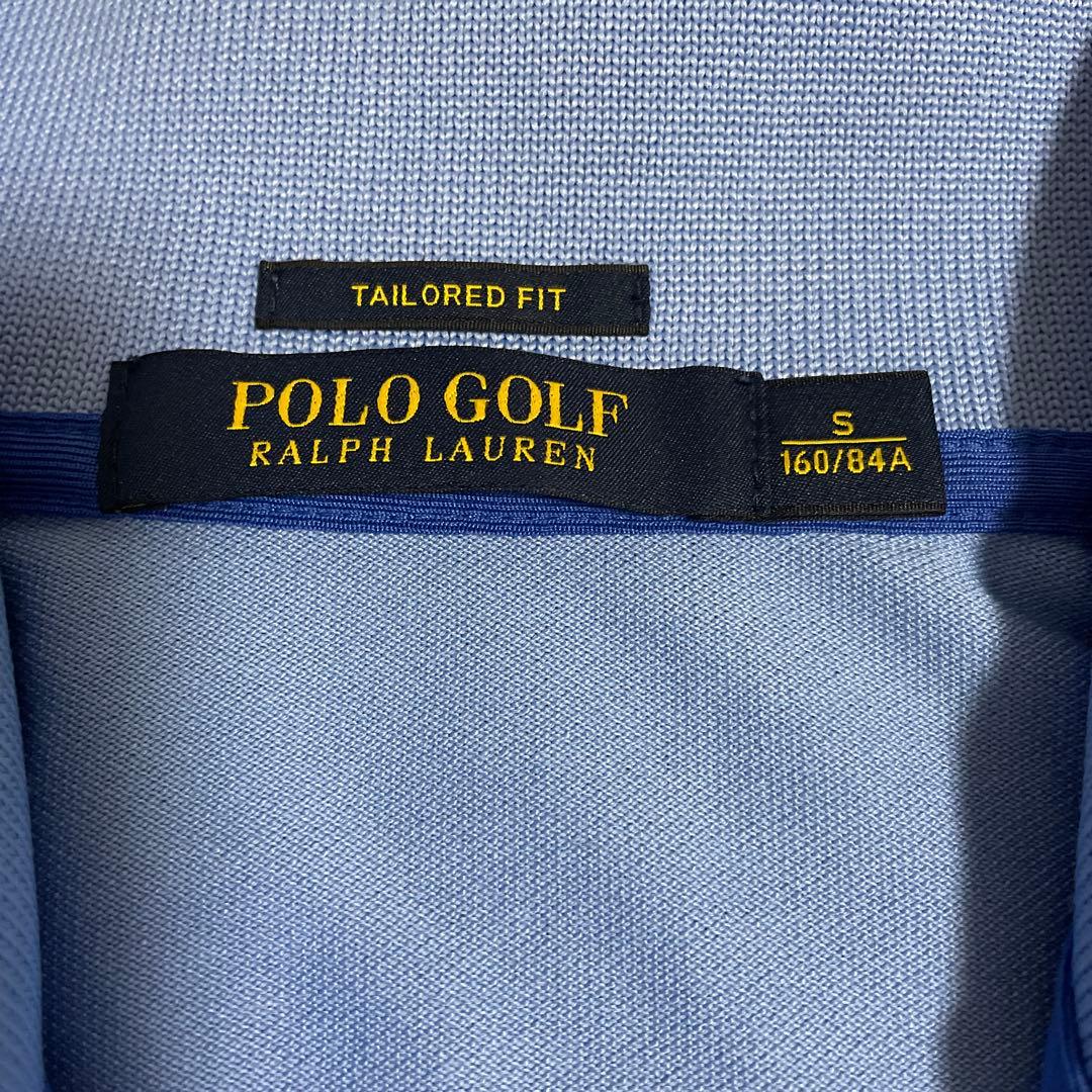 Polo Golf ライトブルー 長袖ポロシャツ