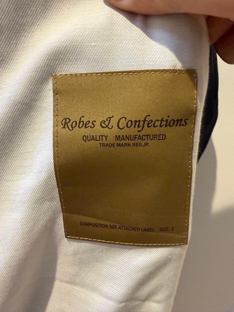 未使用日本製Robes & Confectionsウールジャケット男女兼用