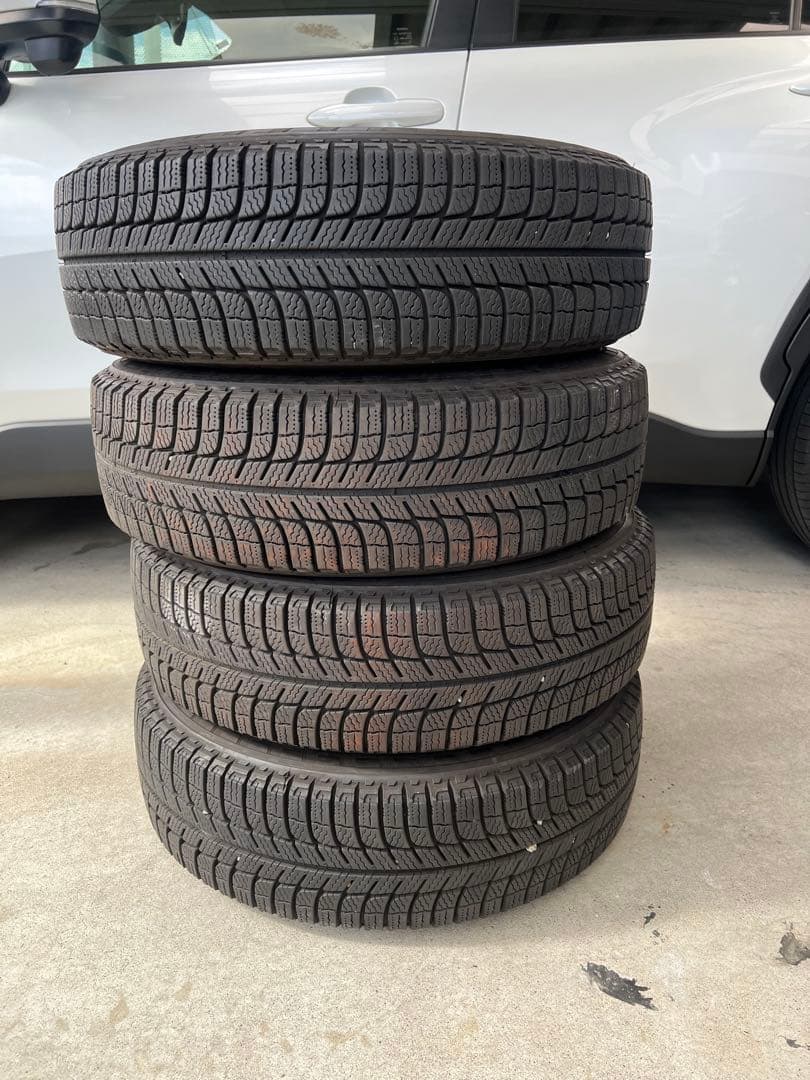 ②2019年製 スタッドレス 195/80R15 ミシュラン 4本セット 冬