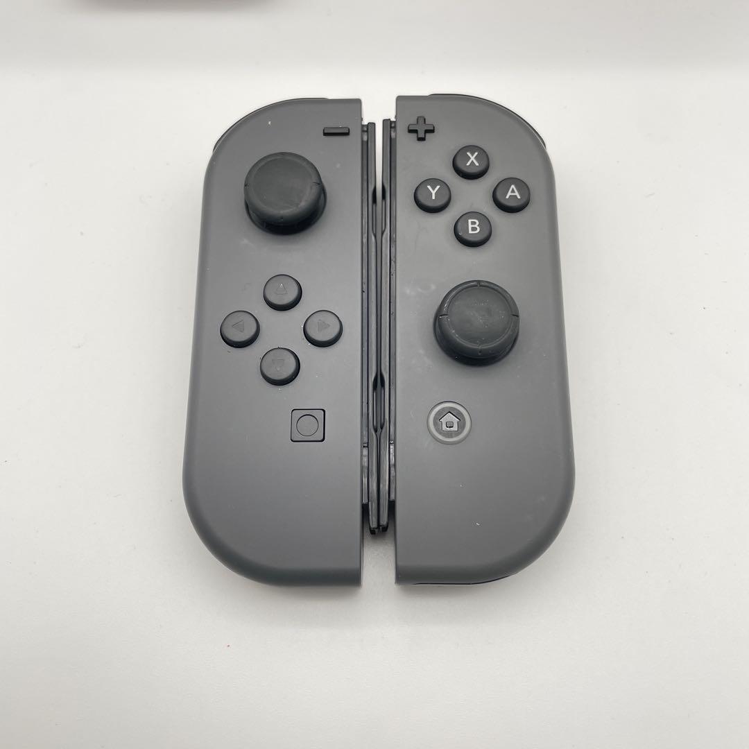 Nintendo Switch 本体 グレー 強化ガラスフィルム付き