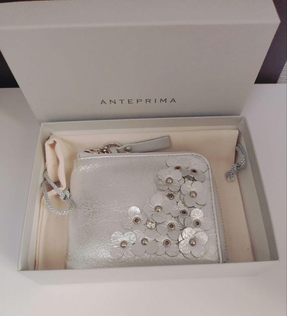 ★専用★ANTEPRIMAマッツェットラウンドウォレット財布マルチケースシルバー
