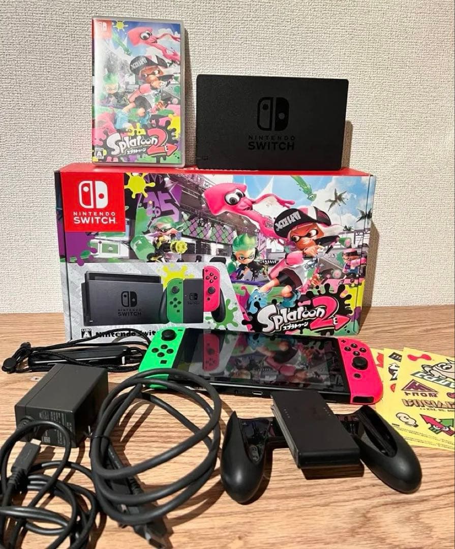 NintendoSwitch スプラトゥーン2エディション 本体 箱付き