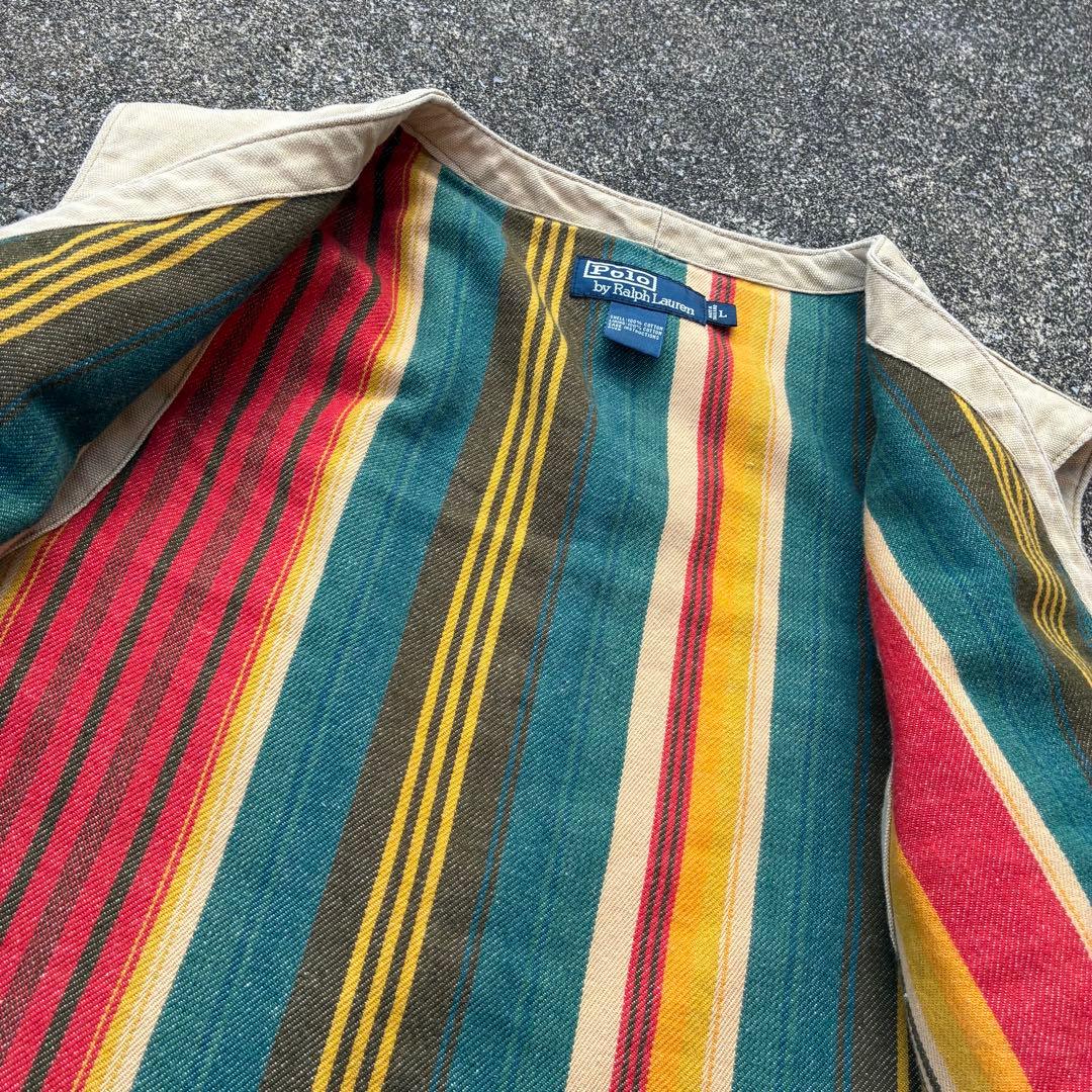 希少 90s POLO RalphLauren duck work vest