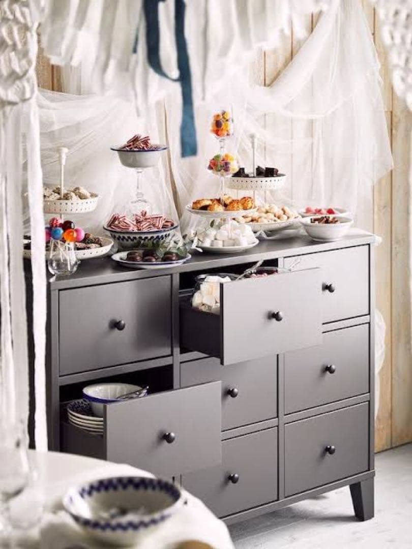 【廃盤商品】 IKEA BRYGGJA チェスト　収納棚　タンス