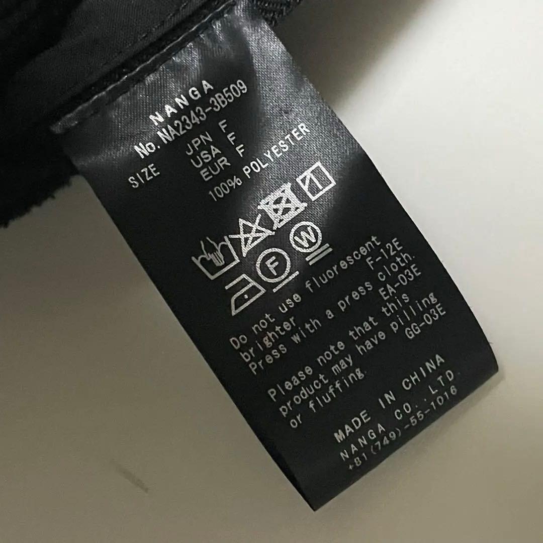 未使用に近い　ナンガ　NANGA POLARTEC EAR FLAP CAP