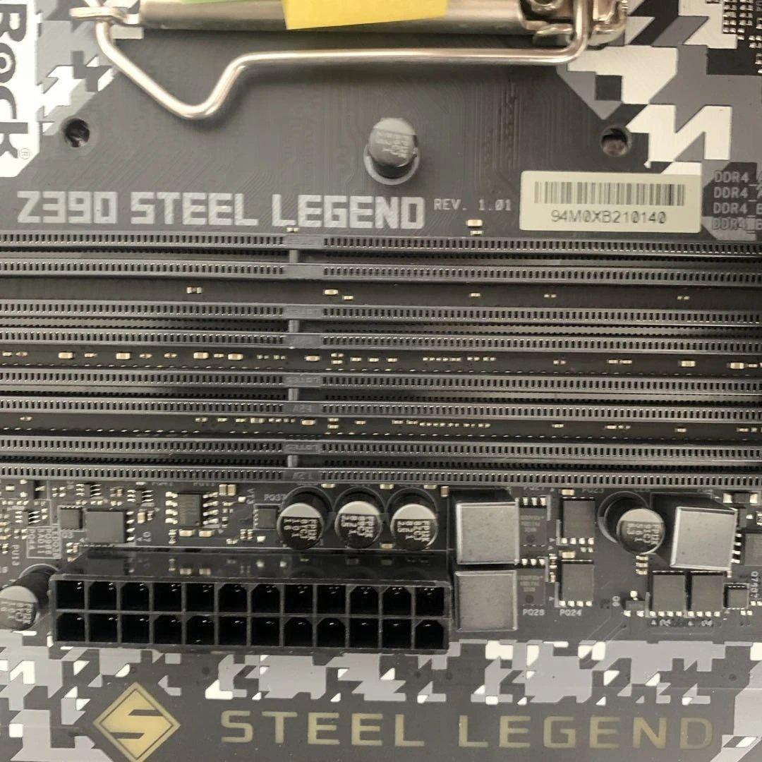 ASRock Z390 Steel Legend BIOS起動