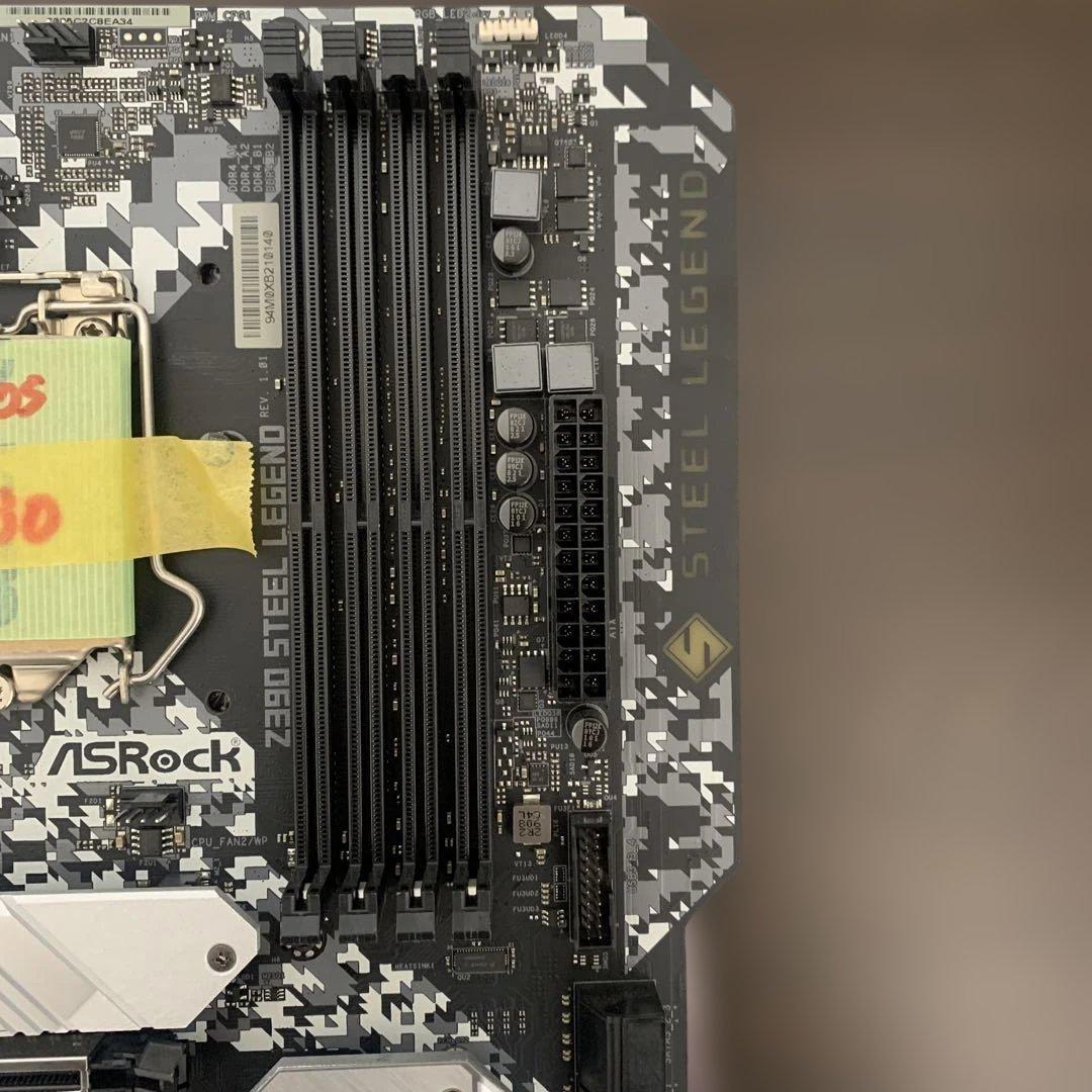 ASRock Z390 Steel Legend BIOS起動