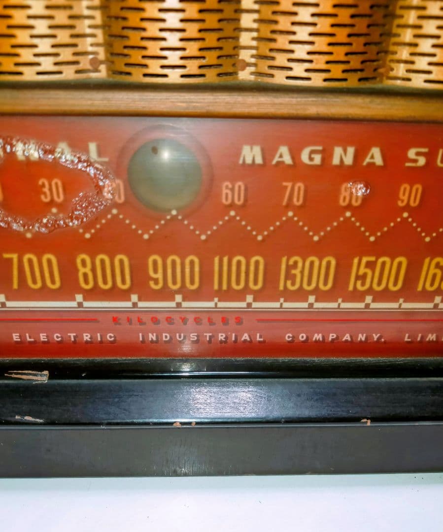 Y*K様 希少 ナショナル 真空管ラジオMAGNA SUPER BX-210 昭