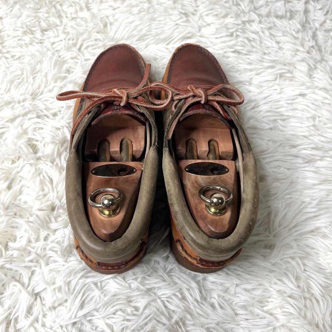【美品】 Timberland 3eye スリーアイ 26cm デッキシューズ