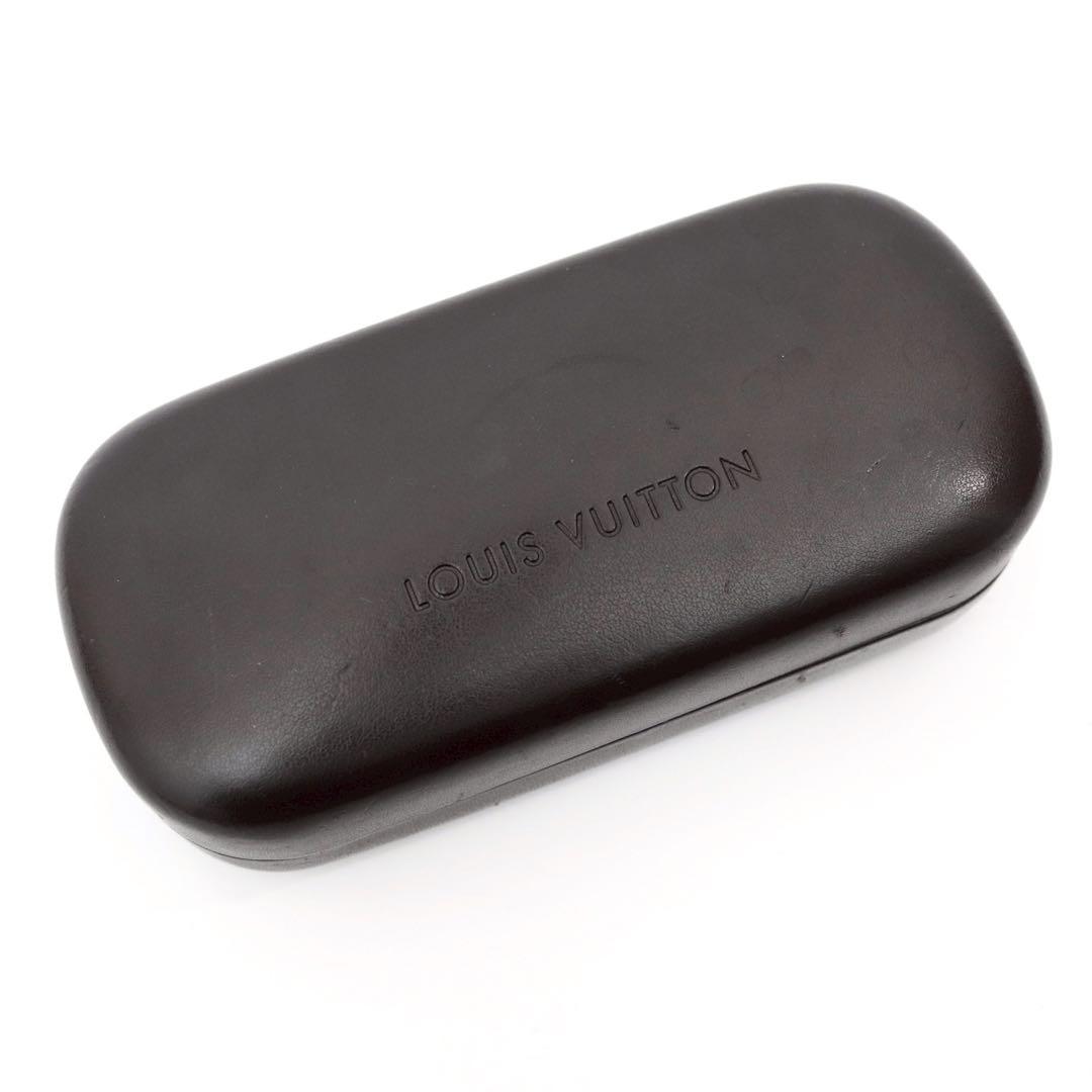 【美品】ルイヴィトン リリー リムレスサングラス ブラウン Z0371U 度無し