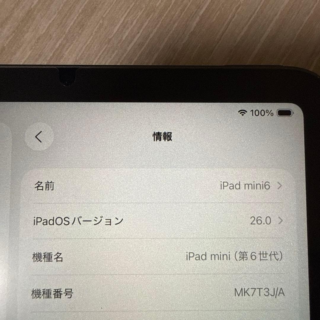 Apple iPad mini 6 256GB スペースグレー
