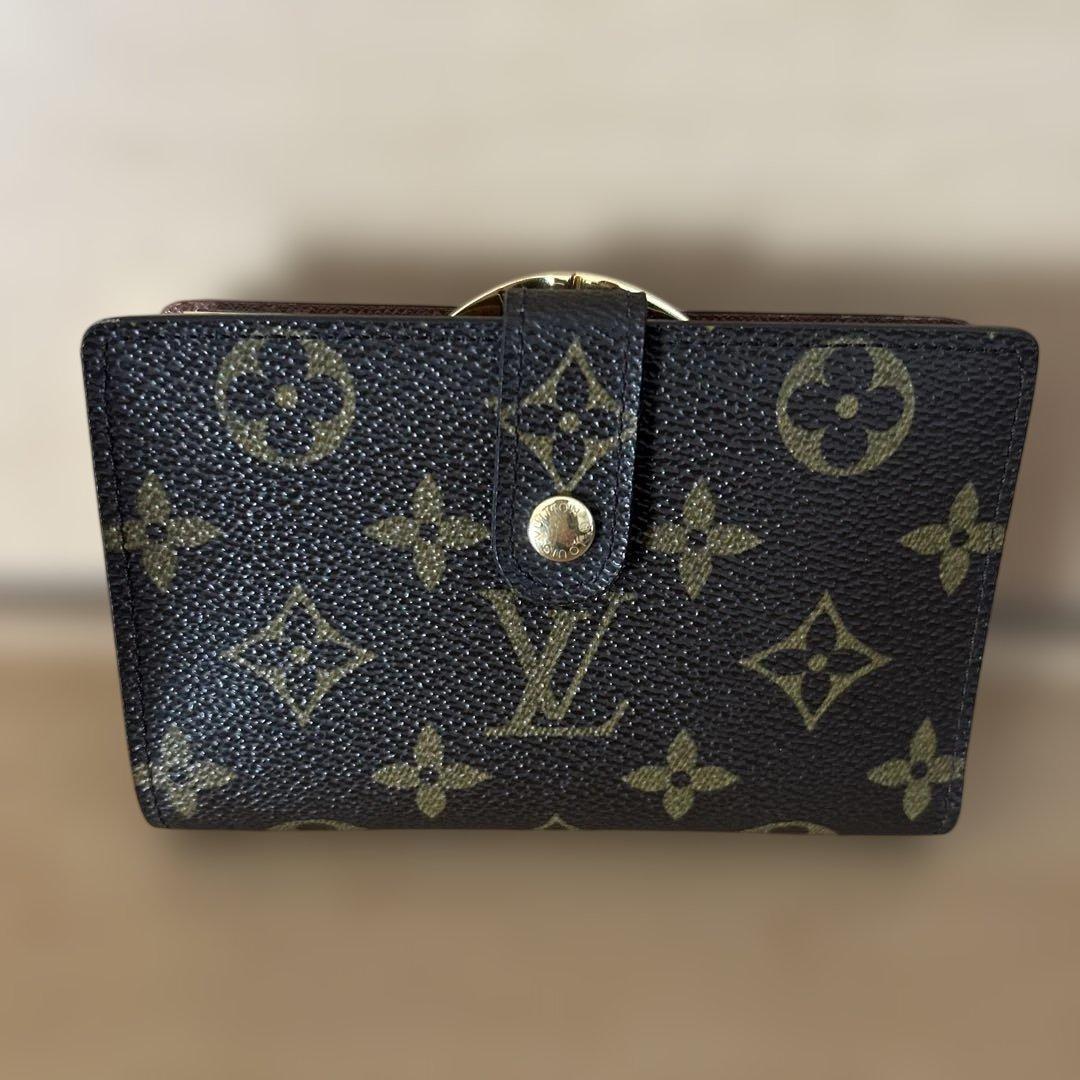 【美品】ルイ・ヴィトン　モノグラム　ヴィエノワ　二つ折り財布