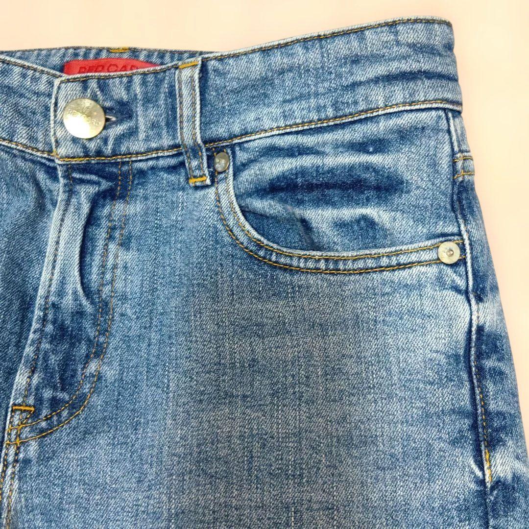 RED CARD 23区別注 デニムパンツ ストレッチ ストレート ライン