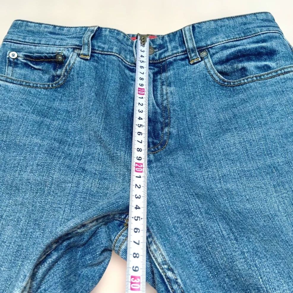 RED CARD 23区別注 デニムパンツ ストレッチ ストレート ライン