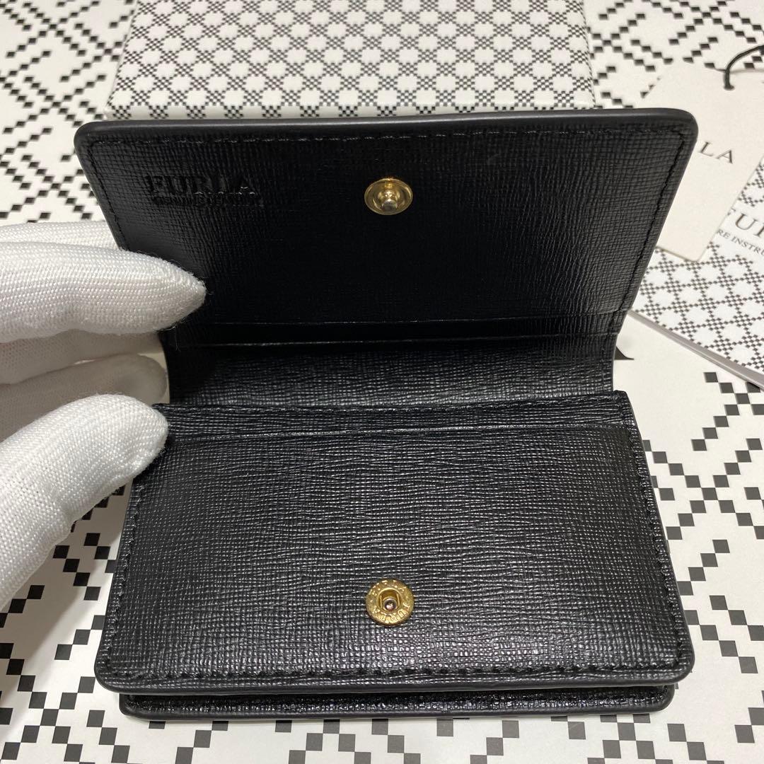 極美品　フルラ　Furla　名刺入れ　カード/パスケース　レザー