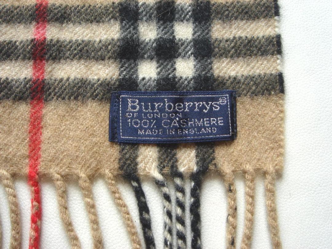 Burberry バーバリー カシミア マフラー