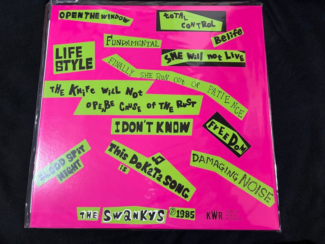 SWANKYS 限定LP 九州パンク　punk sex pistols