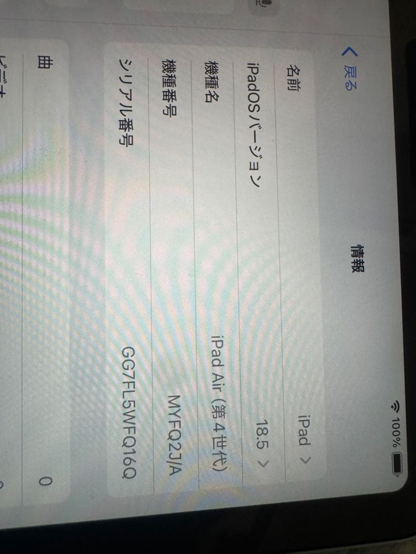 Apple iPad Air (第4世代) スカイブルー本体