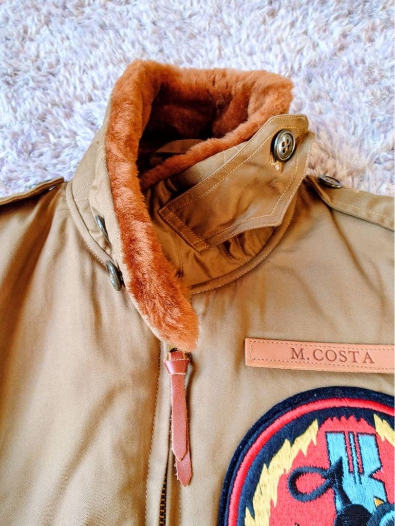 BUZZ RICSON'S B-10 flight jacket赤リブ極美品