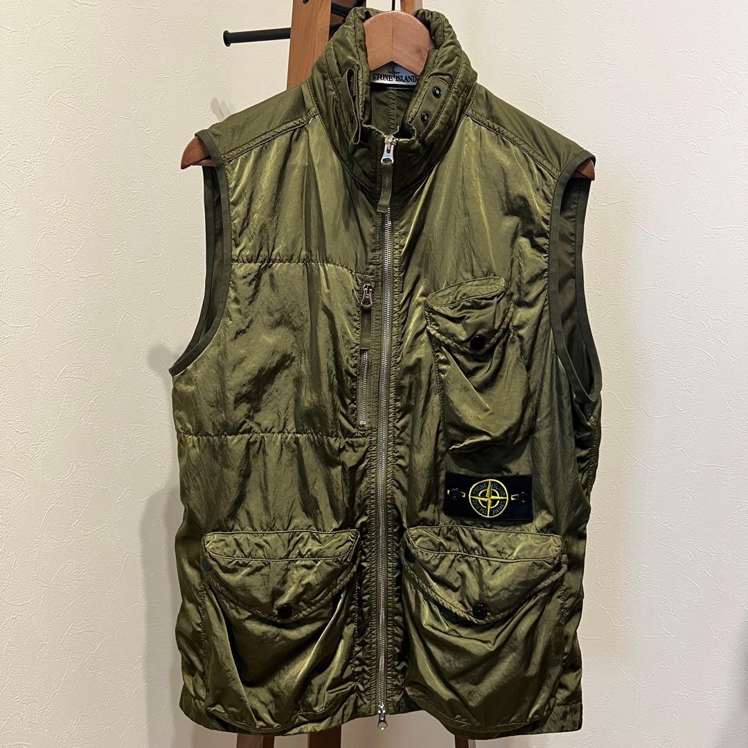 トップス STONE  NYLON RASO-TC VEST