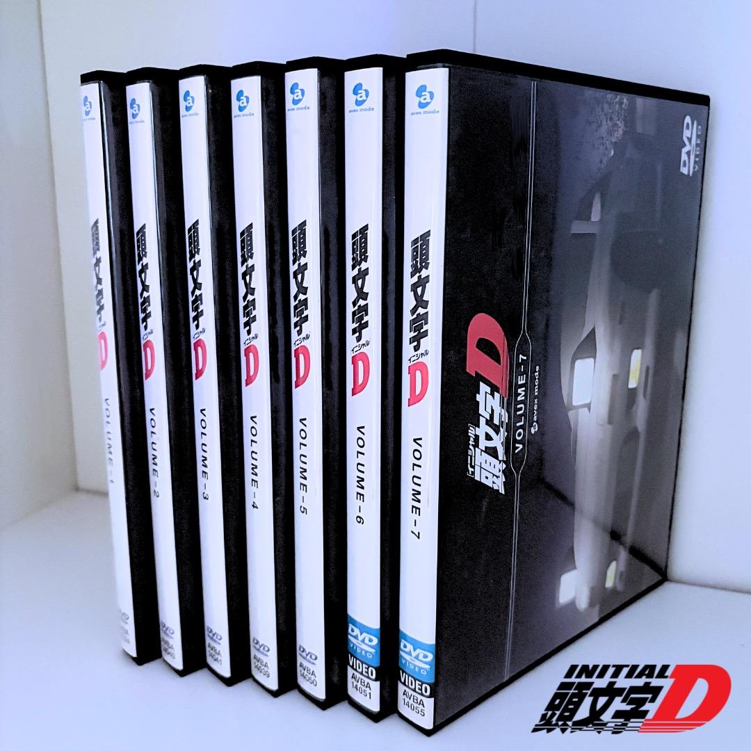 頭文字D DVD VOLUME-1〜７セット
