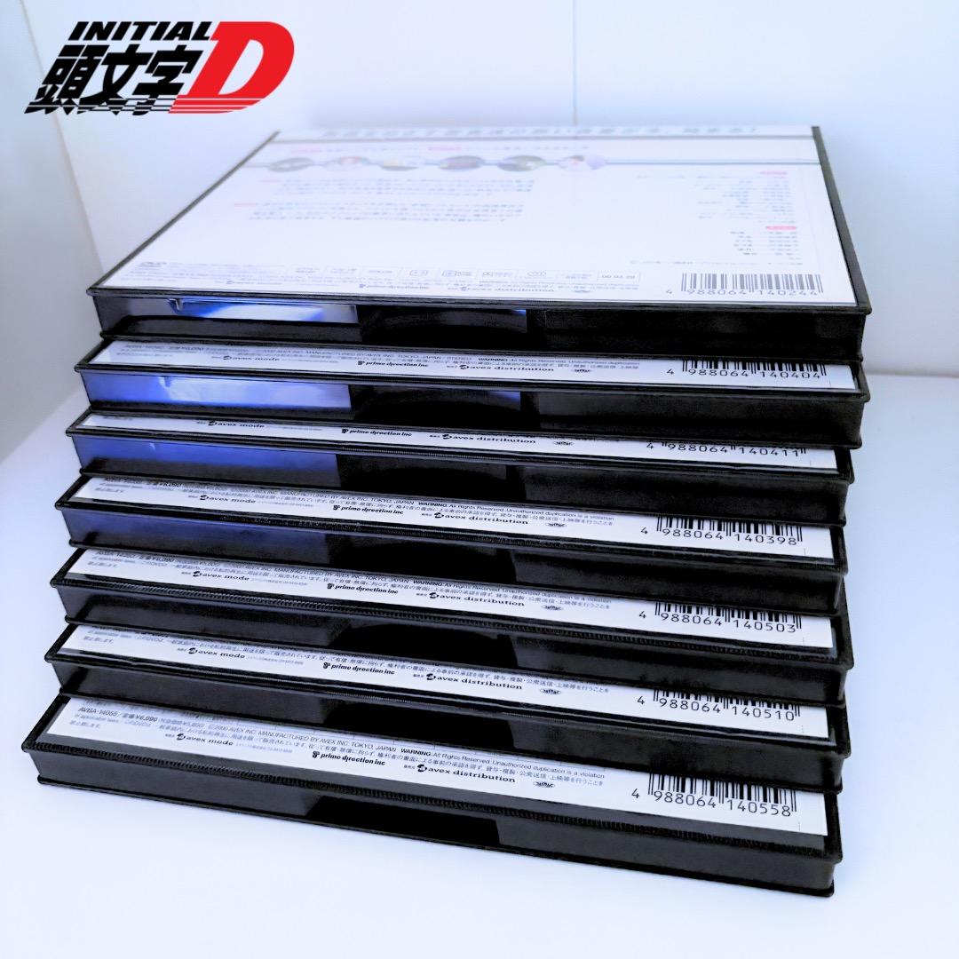 頭文字D DVD VOLUME-1〜７セット