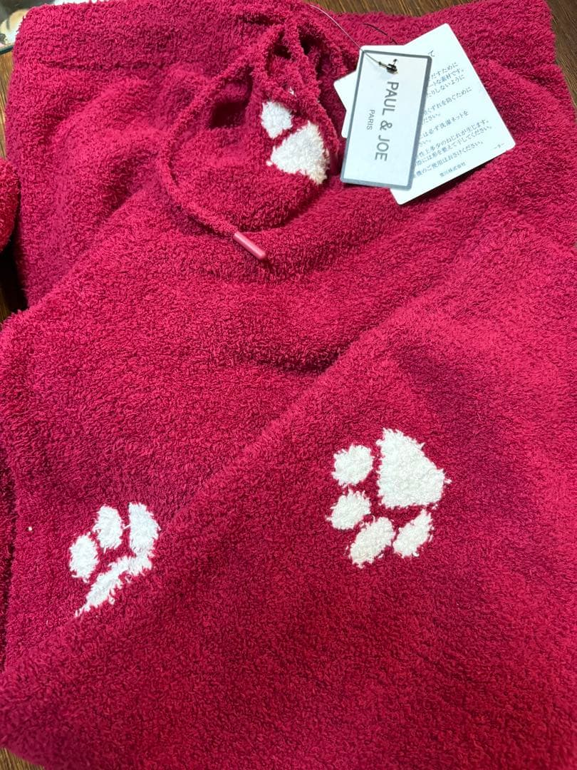 PAUL & JOE 猫顔プリント ルームウェア⭐︎M〜L新品未使用タグ付き