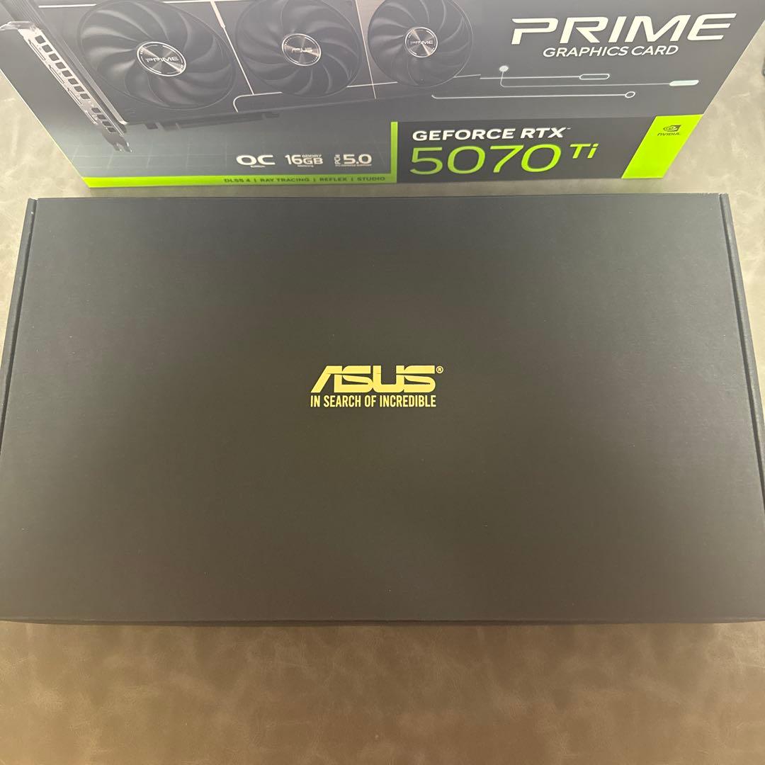 新品未使用品 ASUS GEFORCE RTX 5070Ti