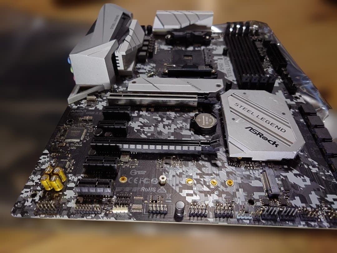 ASRock Steel Legend B450 マザーボード