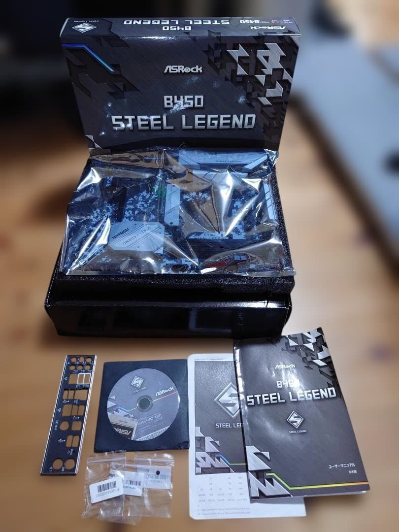 ASRock Steel Legend B450 マザーボード