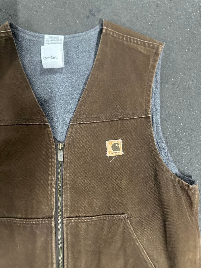 l*e様 Carhartt V19 DKBブラウン ベスト レギュラー