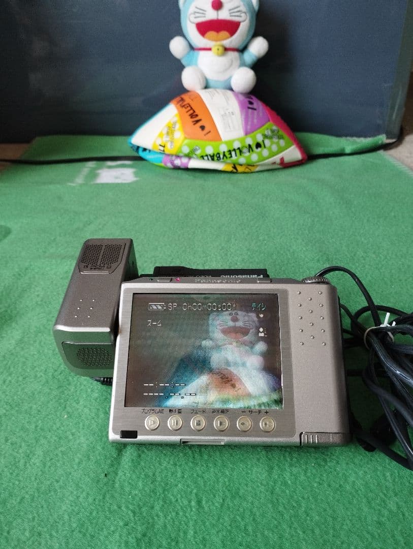 パナソニック ミニdv ビデオカメラ NV-DE3　動作確認済　液晶フィルム新品