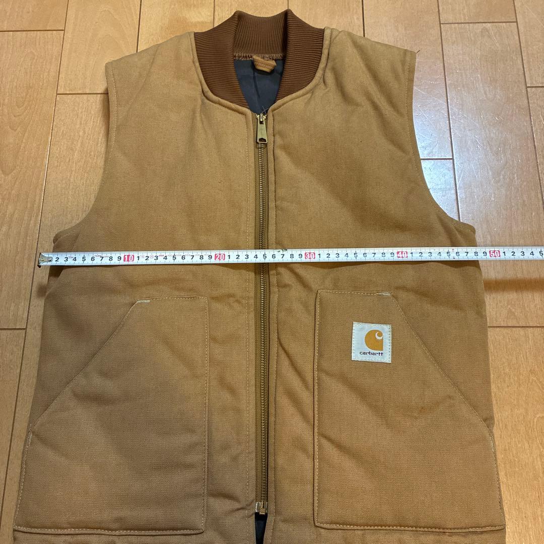 カーハート　Carhartt ダックベスト　ブラウン