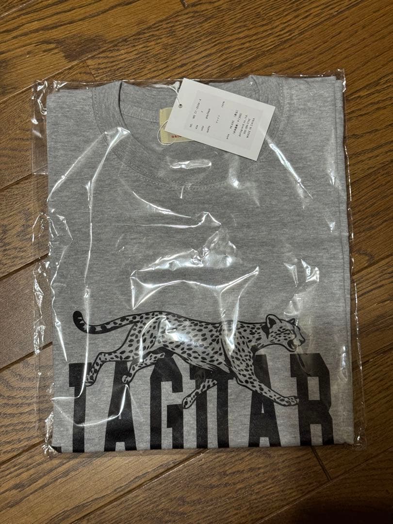 タグ付き新品★マルゴーヴィンテージ★ジャガー　Tシャツ　グレー