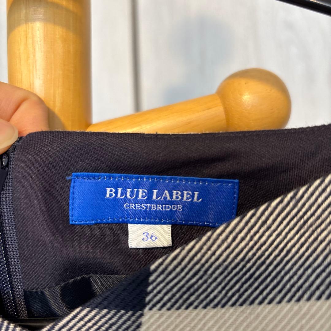 美品　BLUELABEL CRESTBRIDGE ワンピース36サイズ