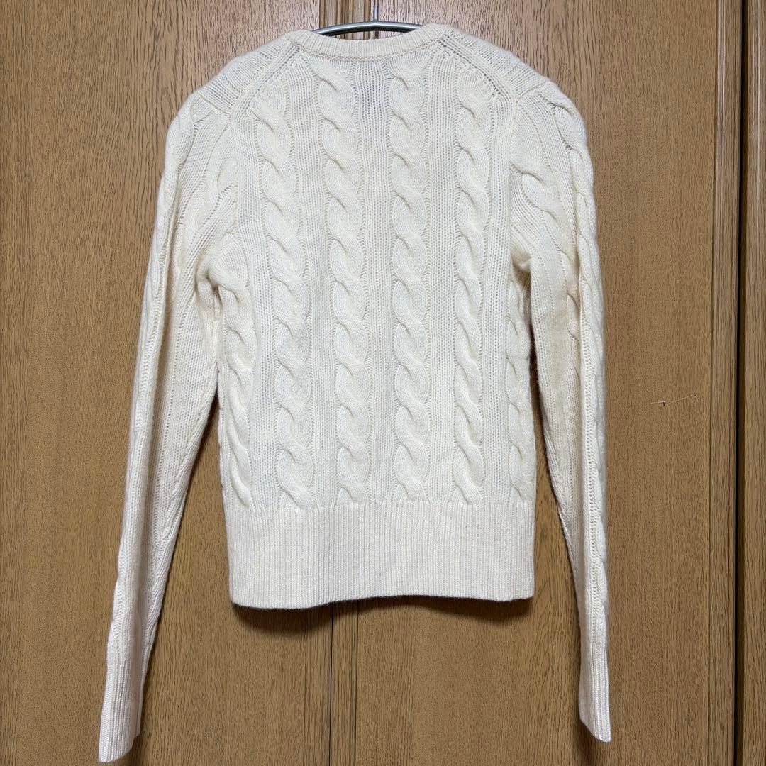 Polo Ralph Lauren アイボリー カーディガン XS