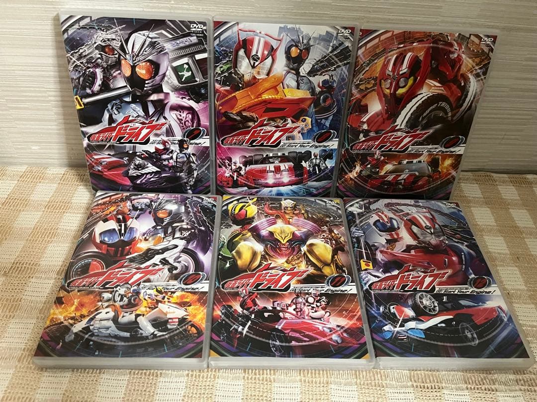 仮面ライダードライブ 全12巻セット DVD セル版