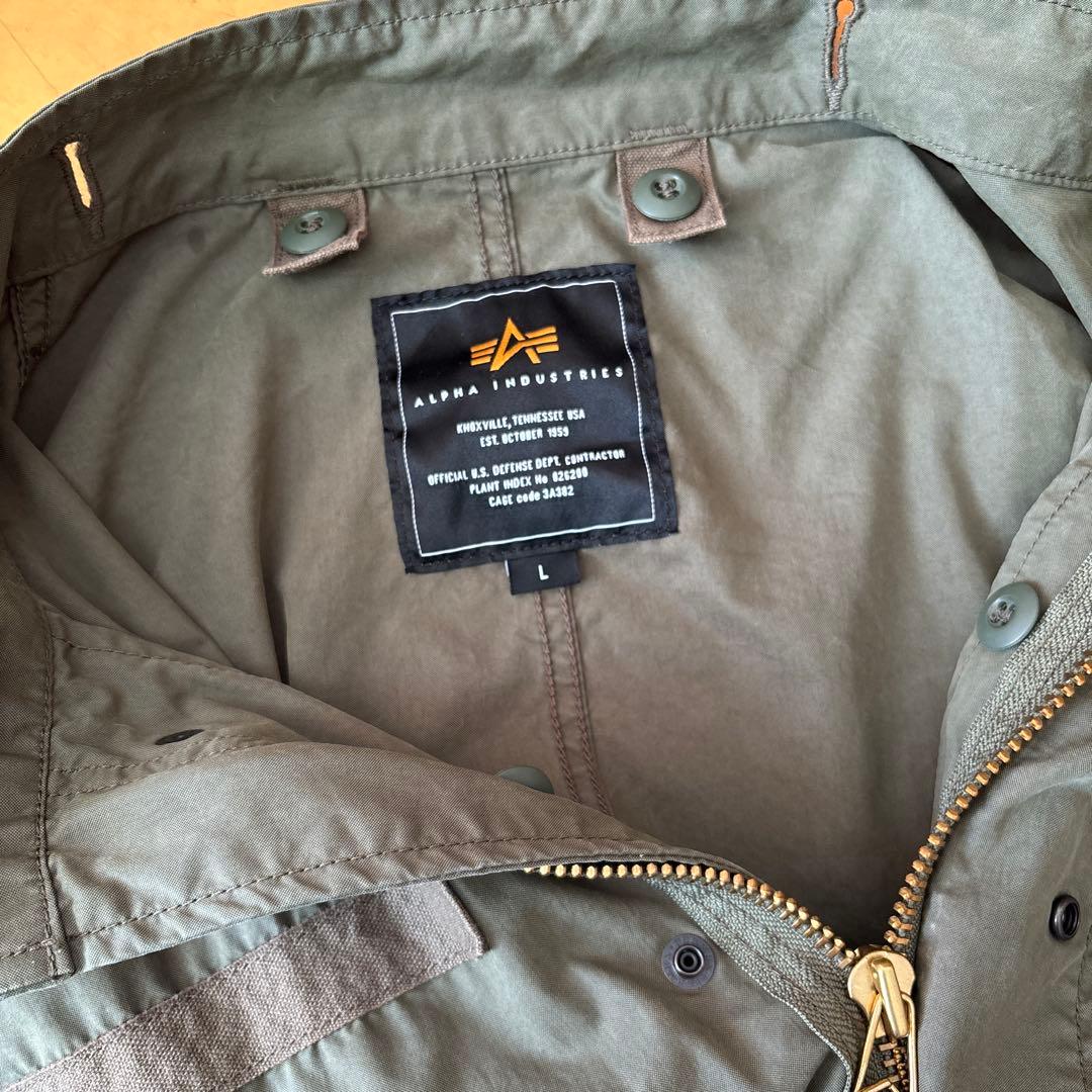 ジャケット・アウター ALPHA INDUSTRIES M65 parka