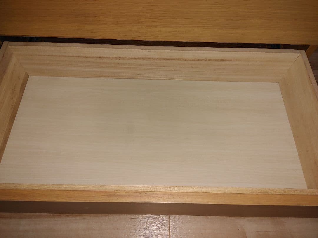 無印良品 オーク材チェスト 6段・ワイド