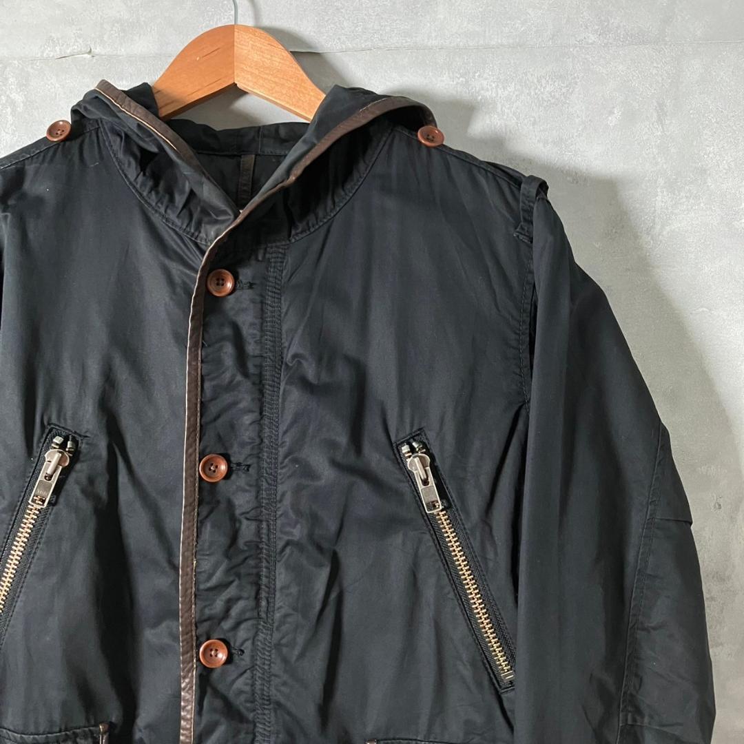 paulsmith ポールスミス レザーパイピング モッズコート JKT R17