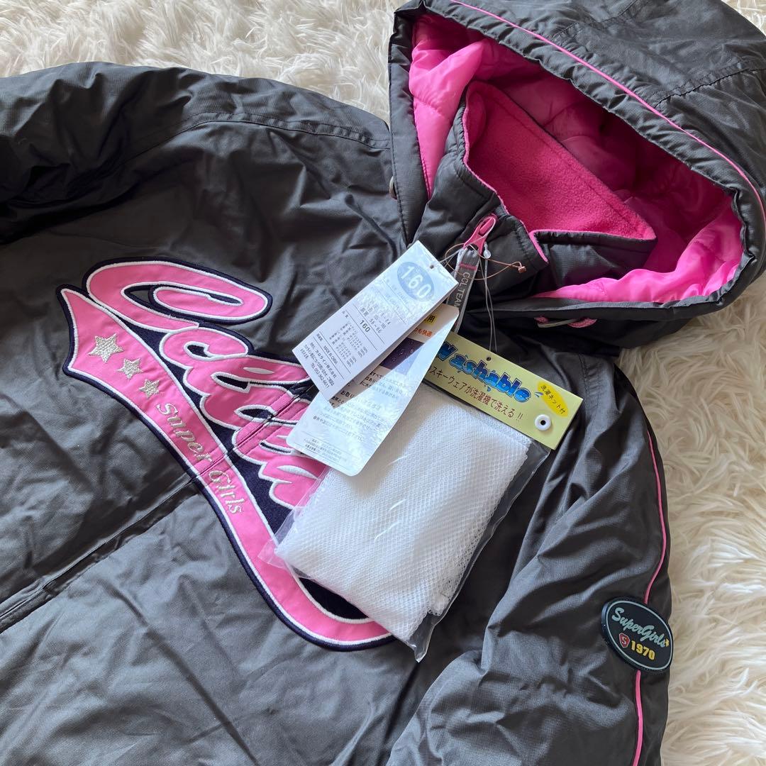 #J2✨新品CCLTEAM✨スキー スノボ ウェア 上下 160 女の子 雪遊び