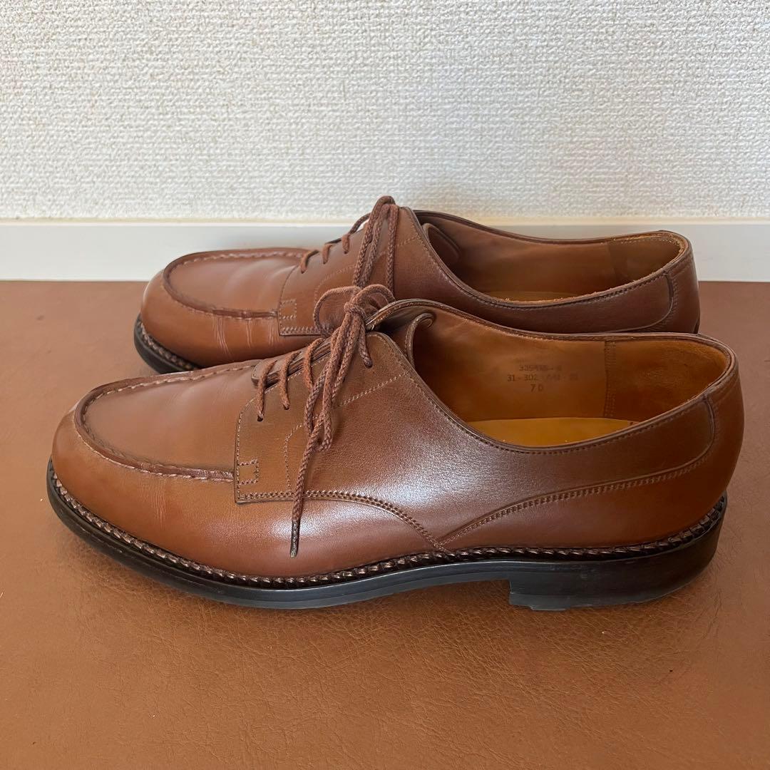 【美品】J.M. WESTON 641 ゴルフ タン ロシアンカーフ ウエストン