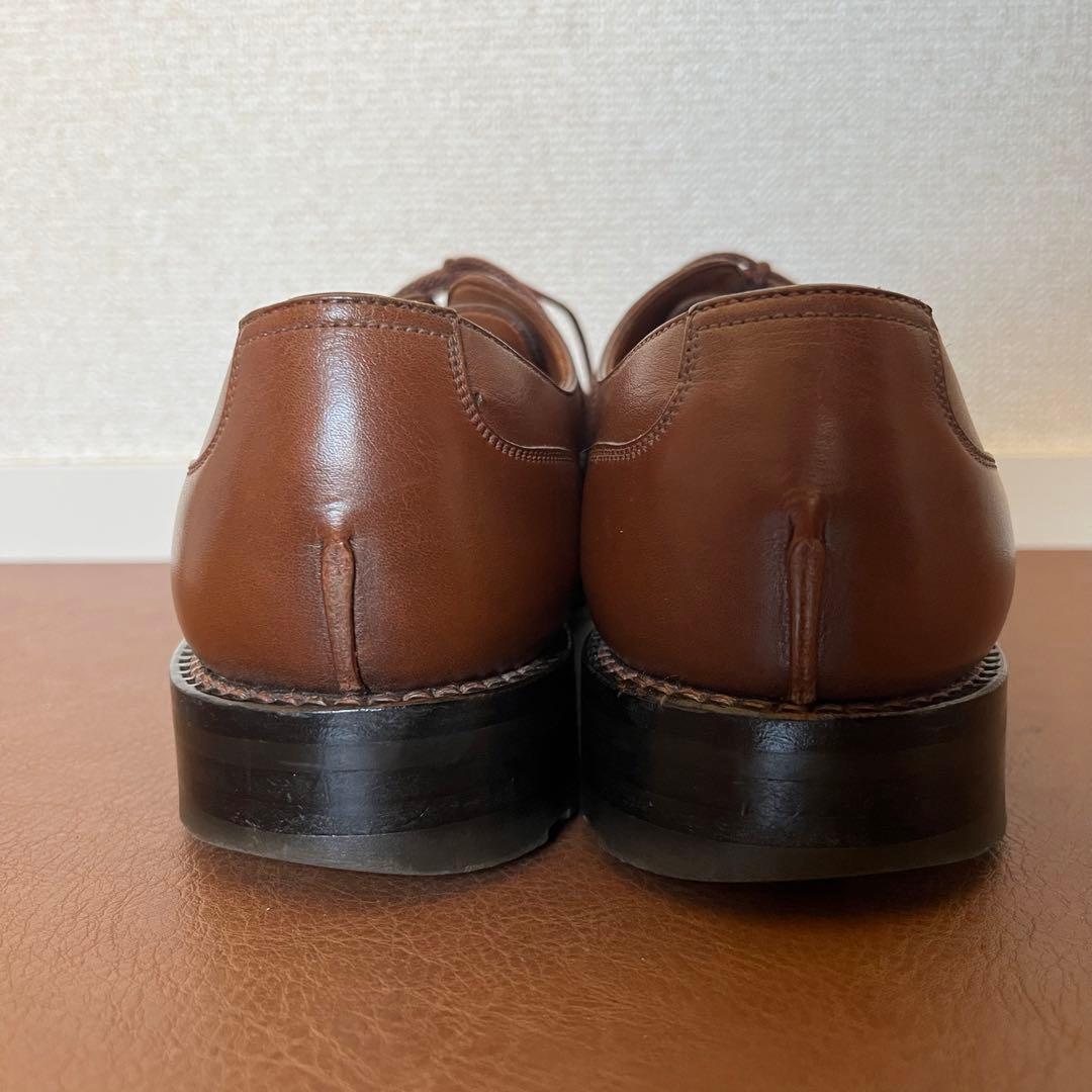 【美品】J.M. WESTON 641 ゴルフ タン ロシアンカーフ ウエストン