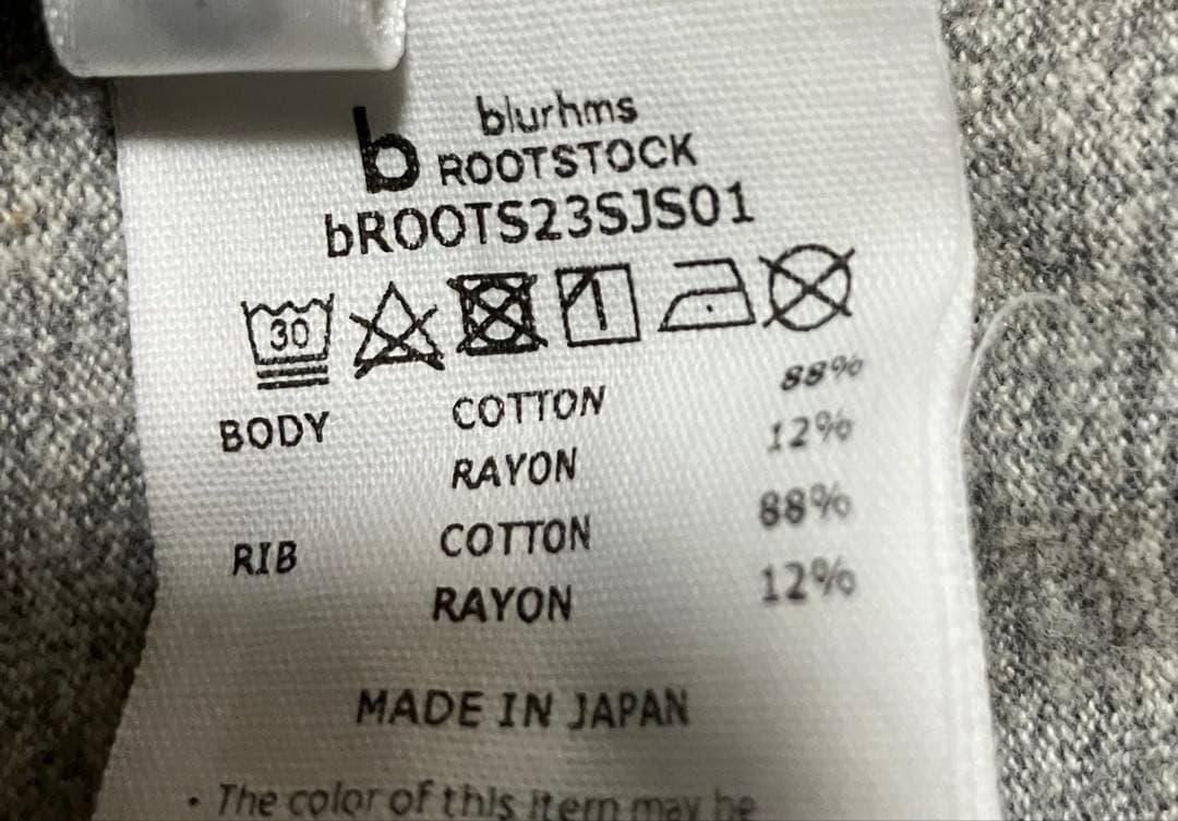【BLURHMS ROOTSTOCK×JS別注】Football T
