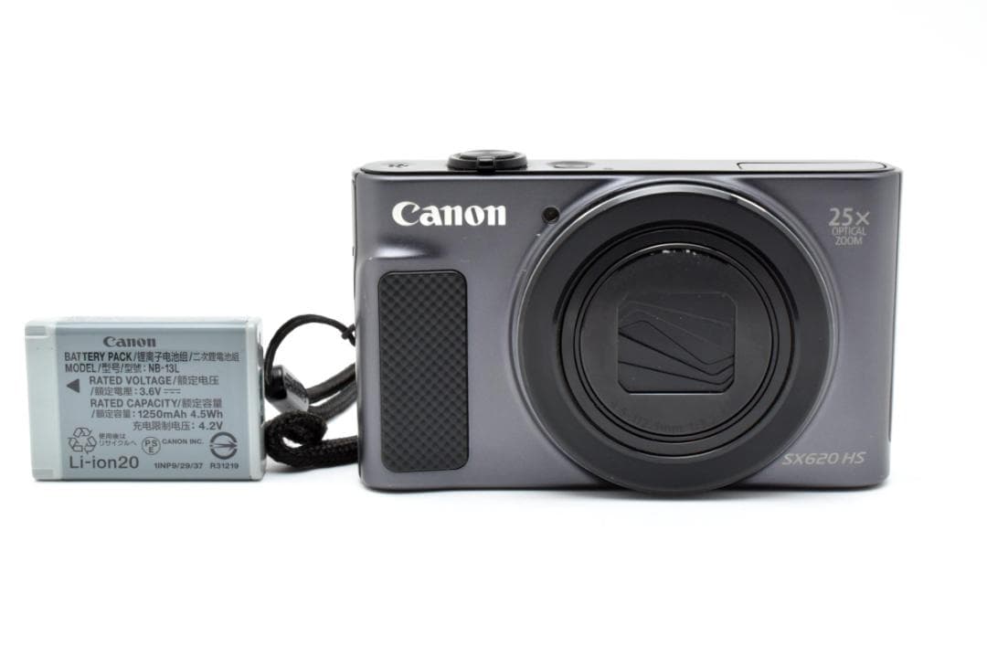 美品 Canon PowerShot SX620 HS ブラック デジタルカメラ