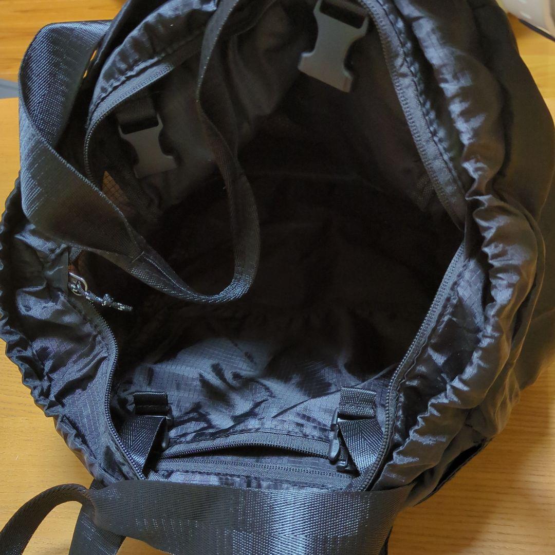 patagonia 折りたたみバッグ ブラック