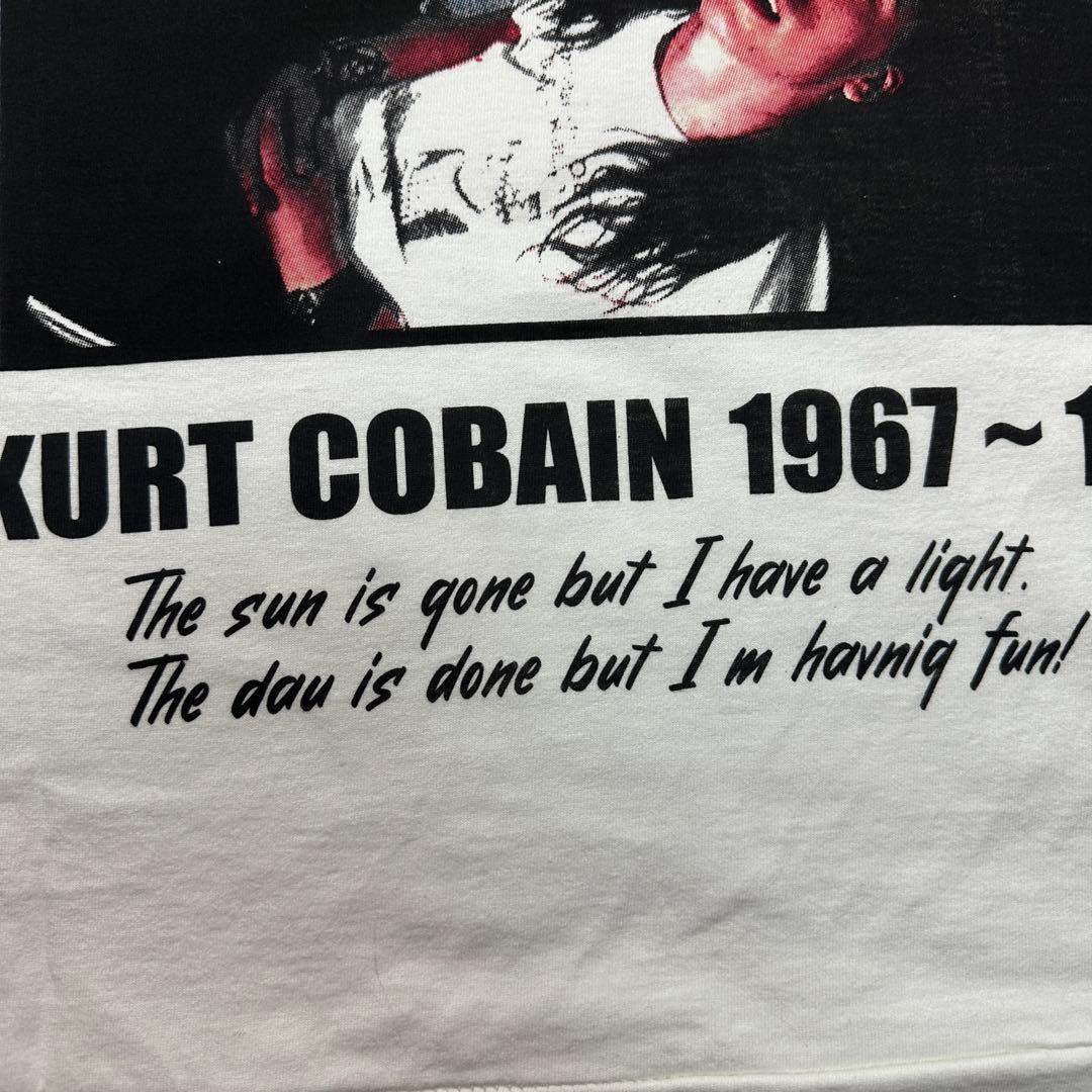 Nirvana IN UTERO WHITE  ニルヴァーナTシャツ