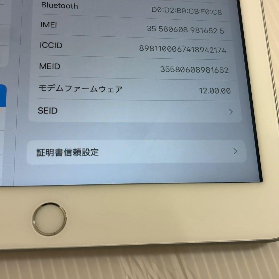 iPad 9.7 32GB celler 第5世代 本体のみ
