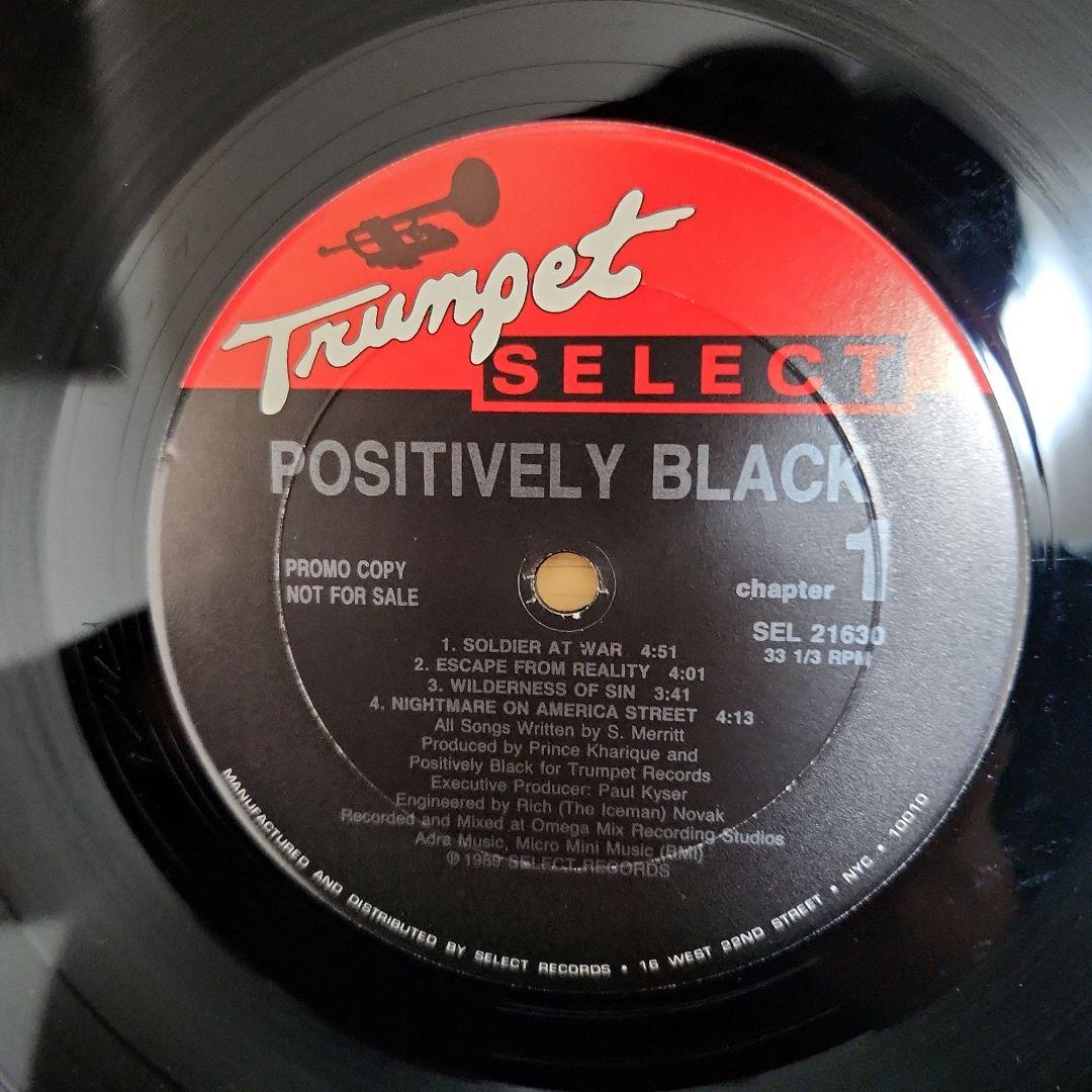Positively Black ST プロモ版 レコード LP