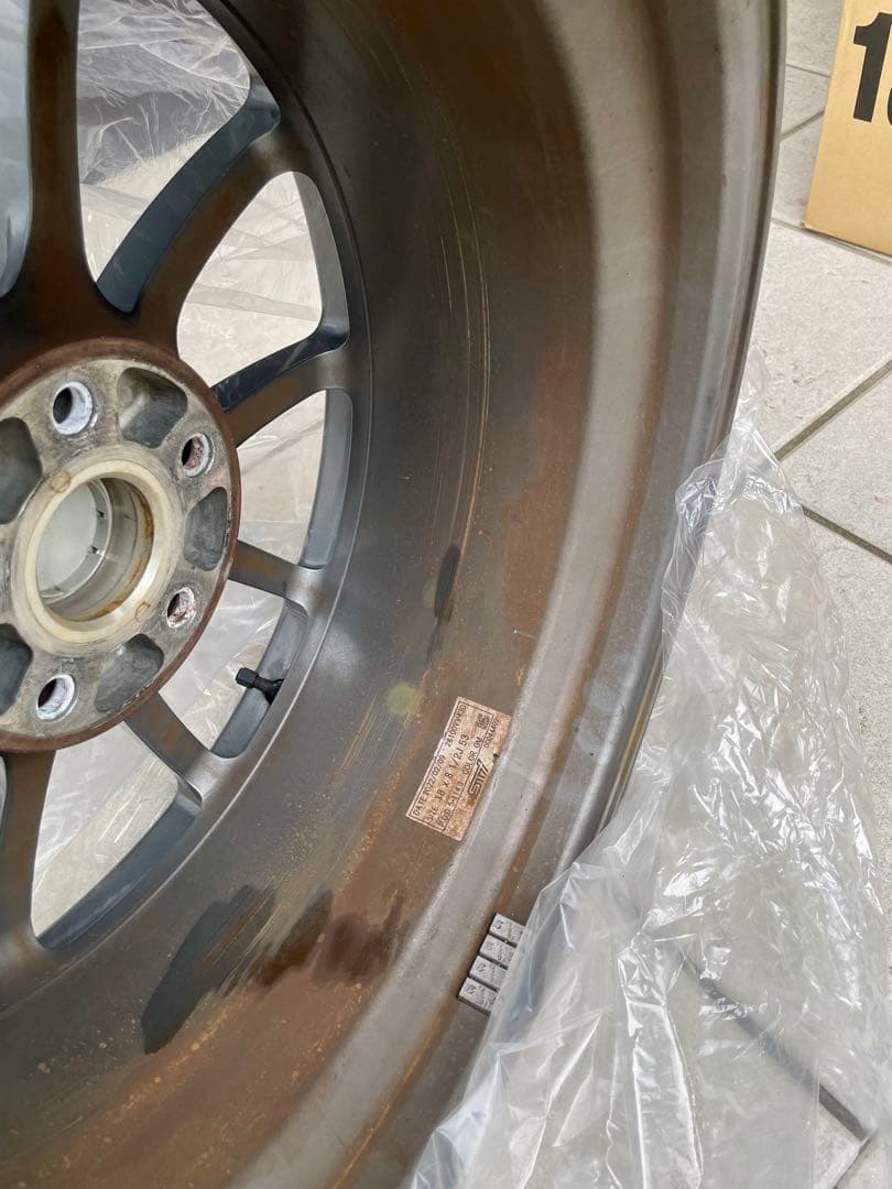 STI パフォーマンスホイール 18インチ 8.5J +53 マットガンブラック